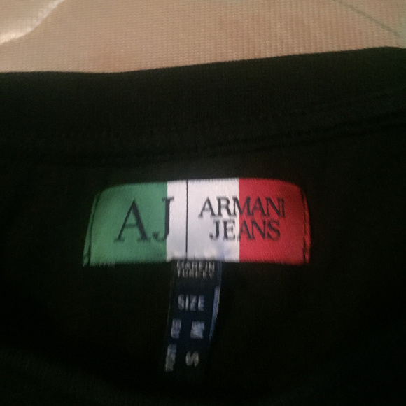 Vintage Armani Jeans Tshirt - Picture 2 of 2